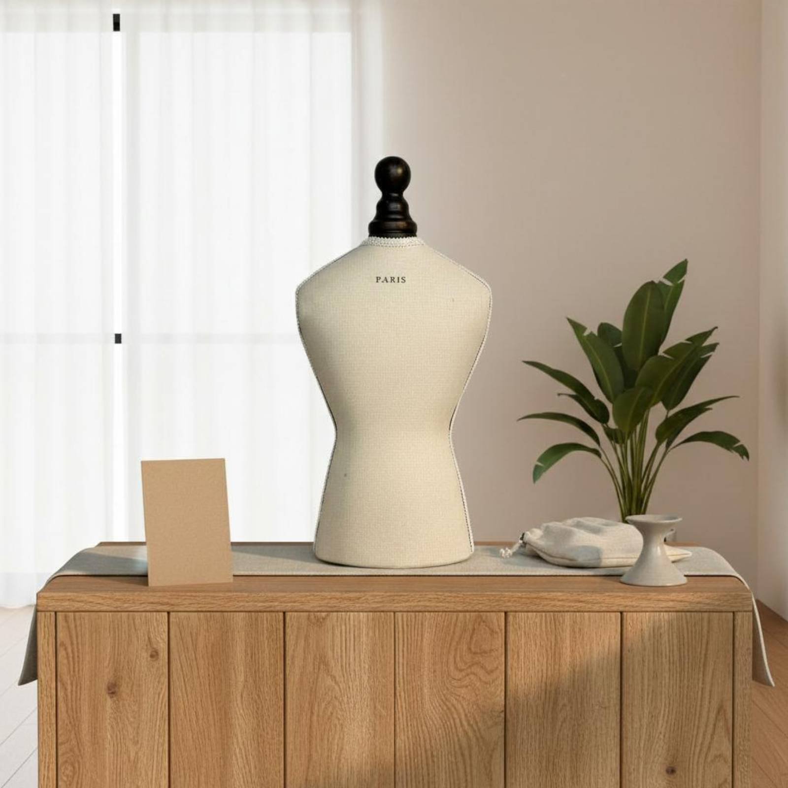 Dress Form Mannequin - Настольный манекен-бюст для демонстрации ожерелий, элегантный