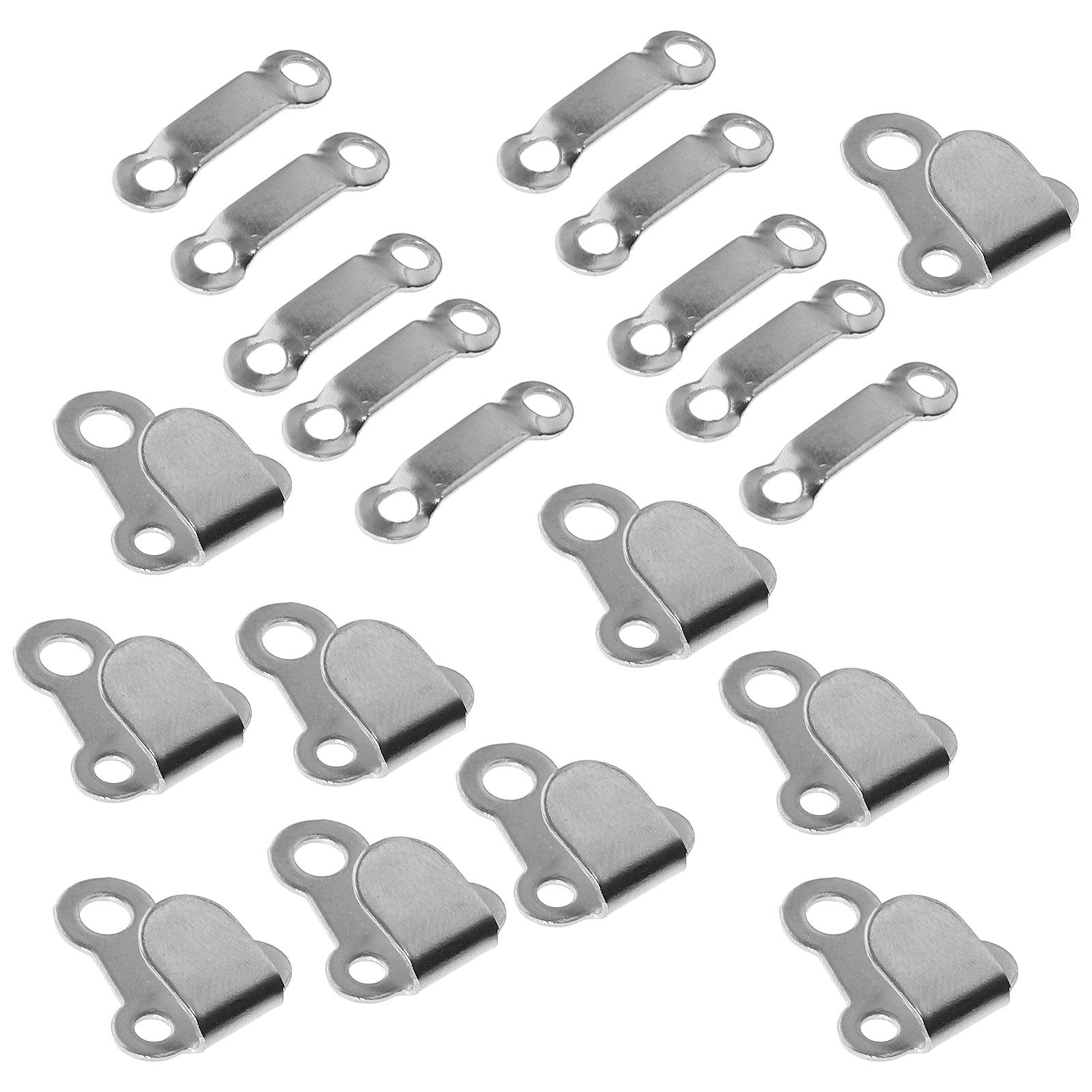 Hook Eye Fastener - 10 комплектов металлических крючков для брюк,