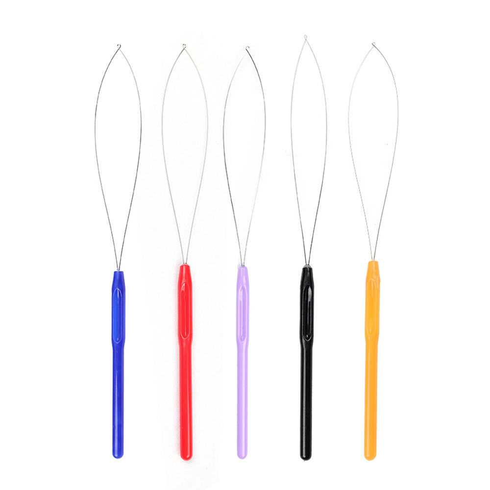 Needle Threader Tool - 5 шт., петля для наращивания волос,