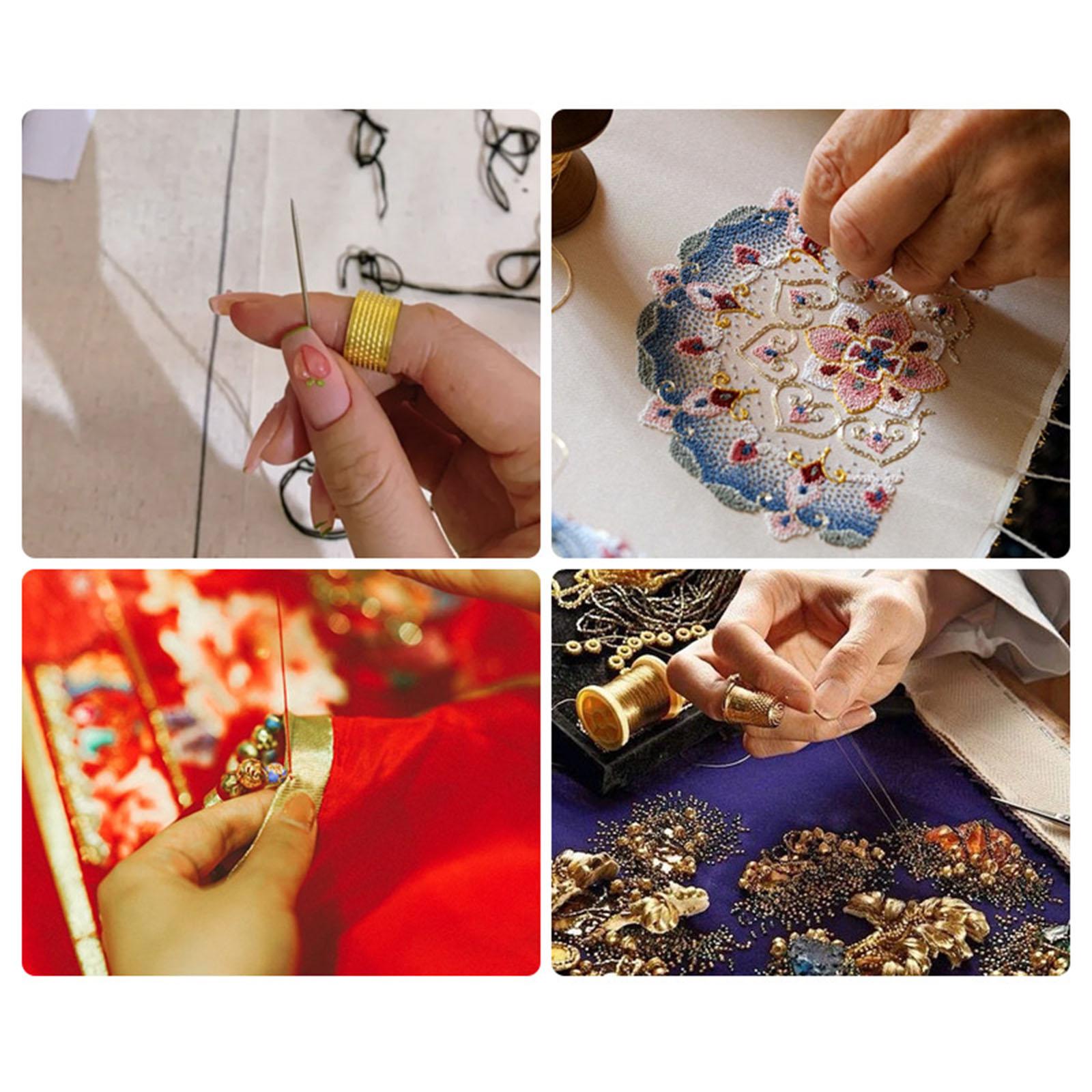Sewing Thimble Metal - Металлический наперсток в антикварном стиле для