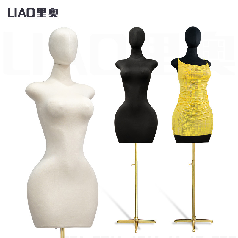 Dress Form Mannequin - Женский портновский манекен-торс с пышными формами,