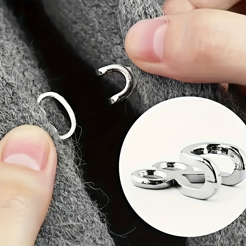 Hook Eye Fastener - 50 комплектов металлических невидимых застежек-крючков и