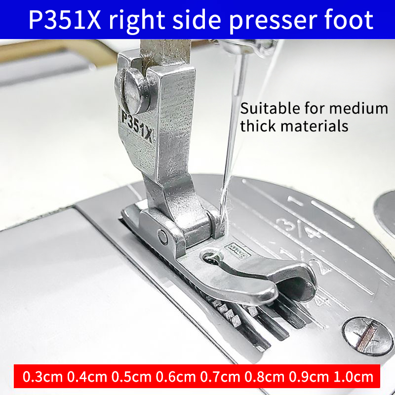 Textile Sewing Machines - Промышленная плоская швейная машина, правая прижимная