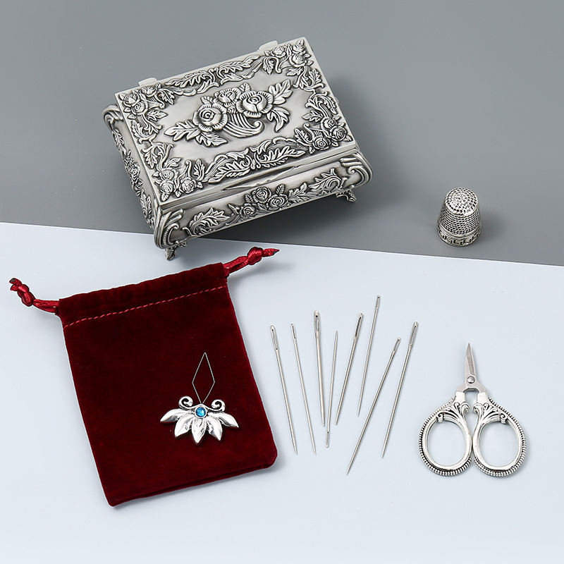 Sewing Thimble Metal - Наборы ножниц для вышивания, ножницы из