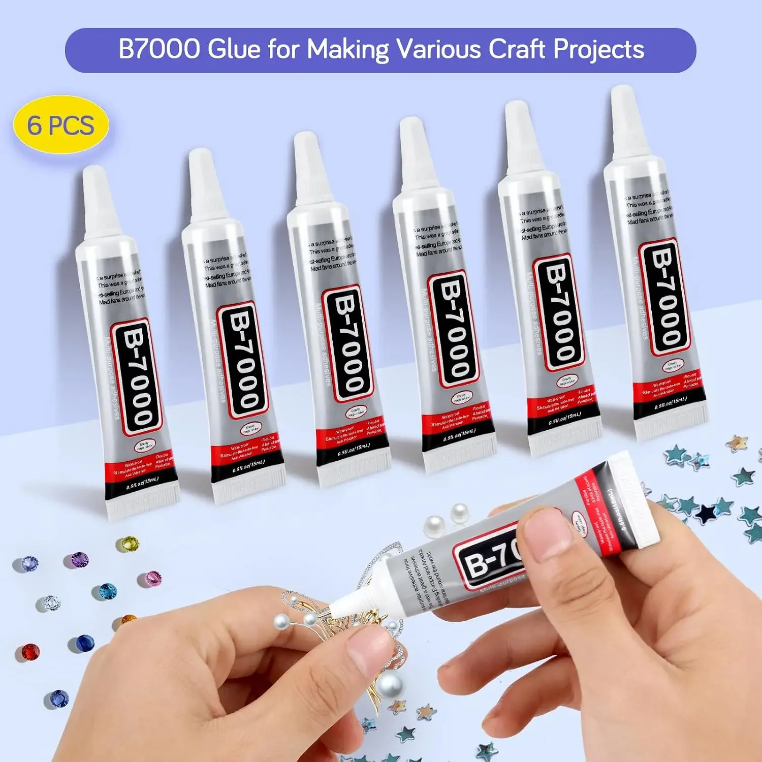 ICUTE-FITTDYHE 6 шт. клея для  – обзор и цена Fabric Glue Bond
