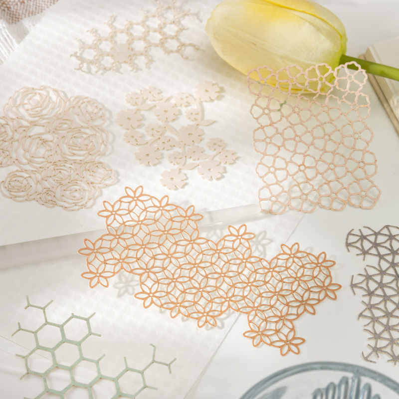 10 шт., винтажные текстурные м – обзор и цена Pattern Tissue Paper