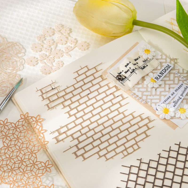 10 шт., винтажные текстурные м – обзор и цена Pattern Tissue Paper