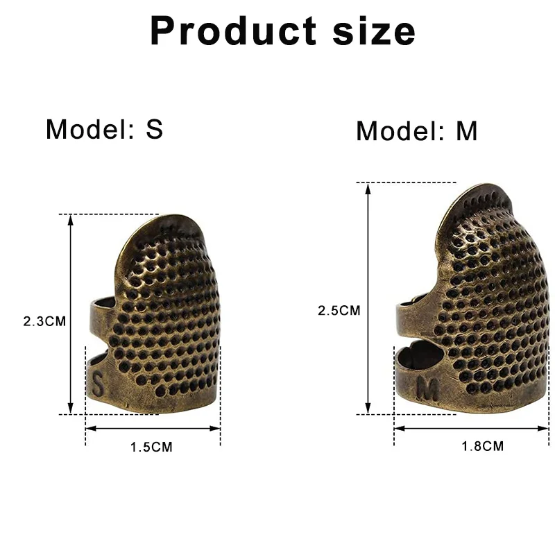 1-3 шт., швейный наперсток, ру – обзор и цена Sewing Thimble Metal