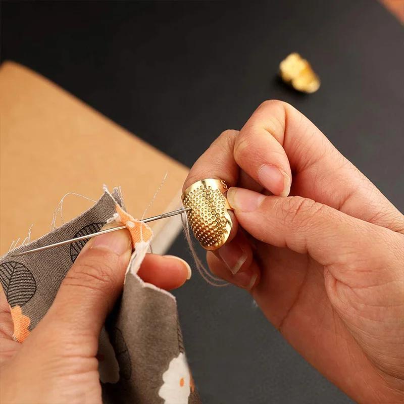 1-3 шт., швейный наперсток, ру – обзор и цена Sewing Thimble Metal