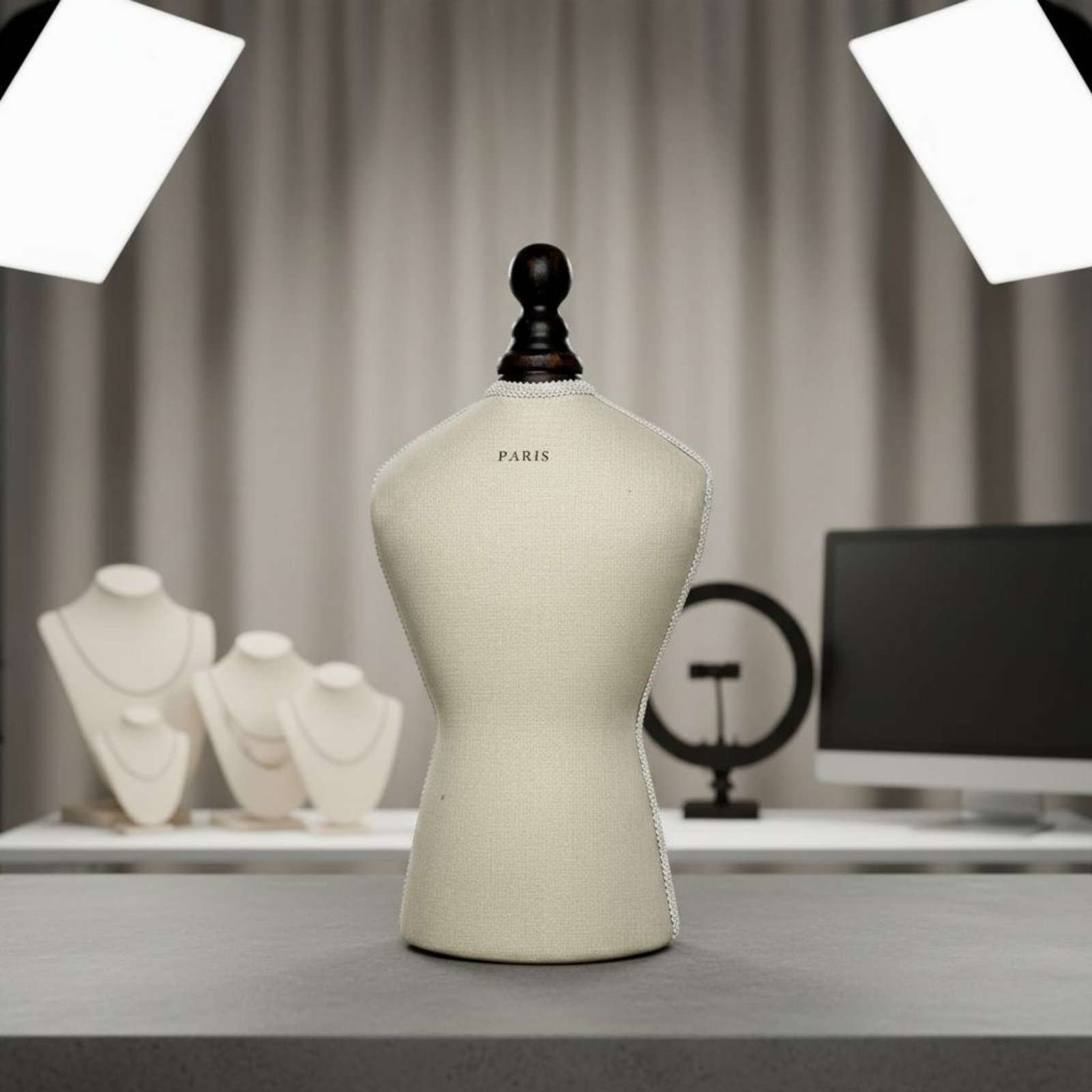 Настольный манекен-бюст для де – обзор и цена Dress Form Mannequin