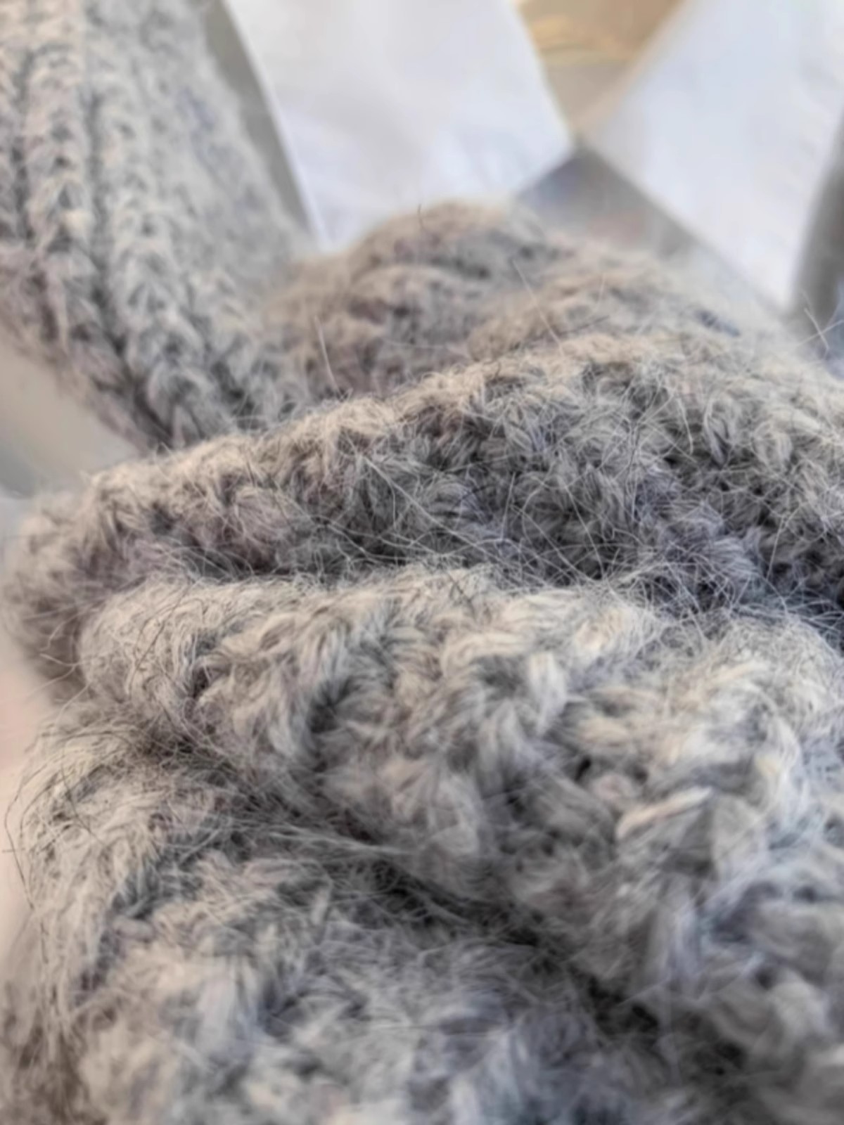 Корейский стиль: Женский вязан – обзор и цена Shoulder Pad Set In