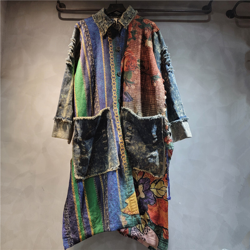 WTHT модное женское джинсовое  – обзор и цена Sewing Jackets