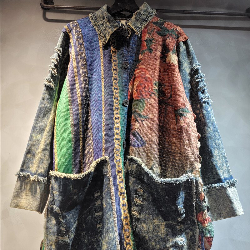 WTHT модное женское джинсовое  – обзор и цена Sewing Jackets
