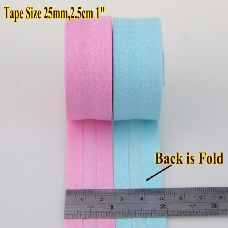 25 мм x 5 метров, хлопковая Ск – обзор и цена Binding Tape Bias