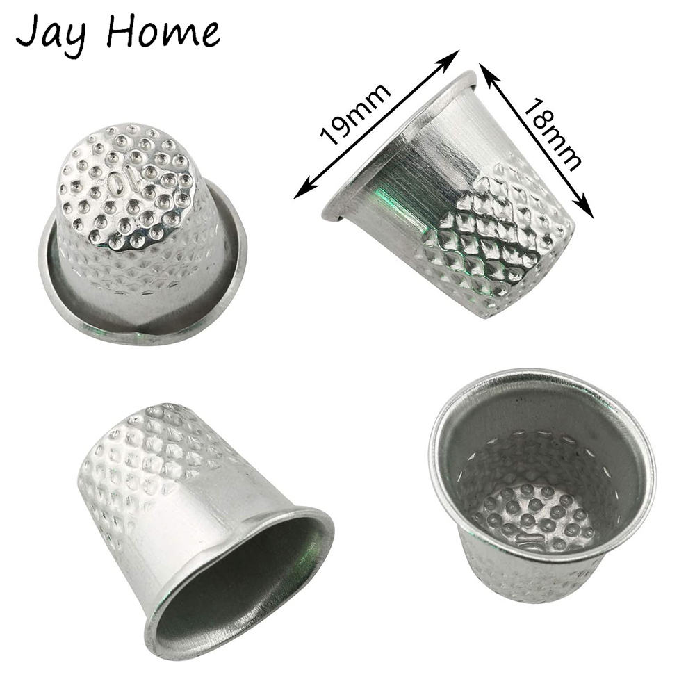 5/10 шт покрытые серебром Швей – обзор и цена Sewing Thimble Metal