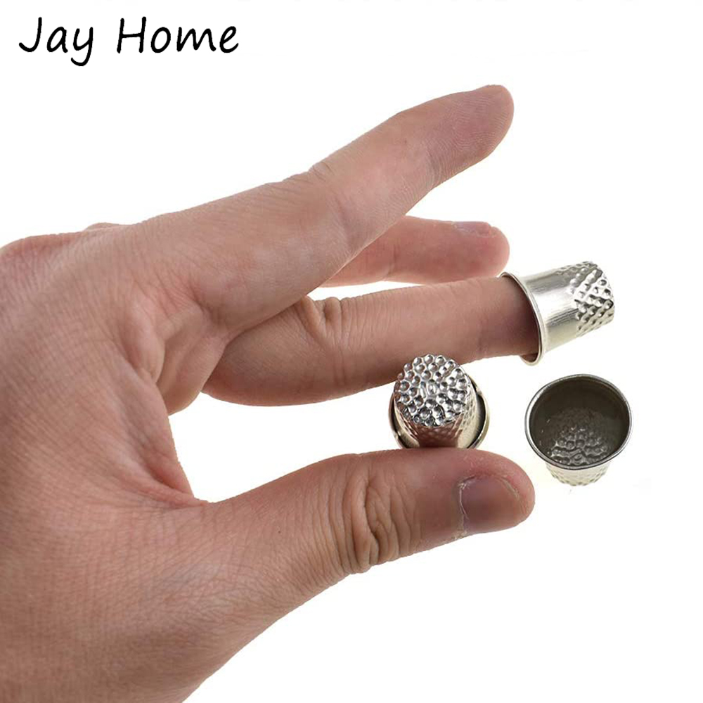5/10 шт покрытые серебром Швей – обзор и цена Sewing Thimble Metal