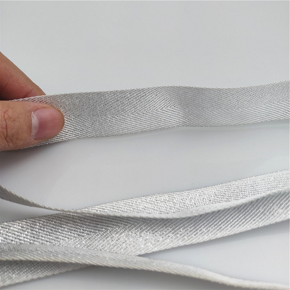 10-50 мм Ширина серебро полиэс – обзор и цена Binding Tape Bias
