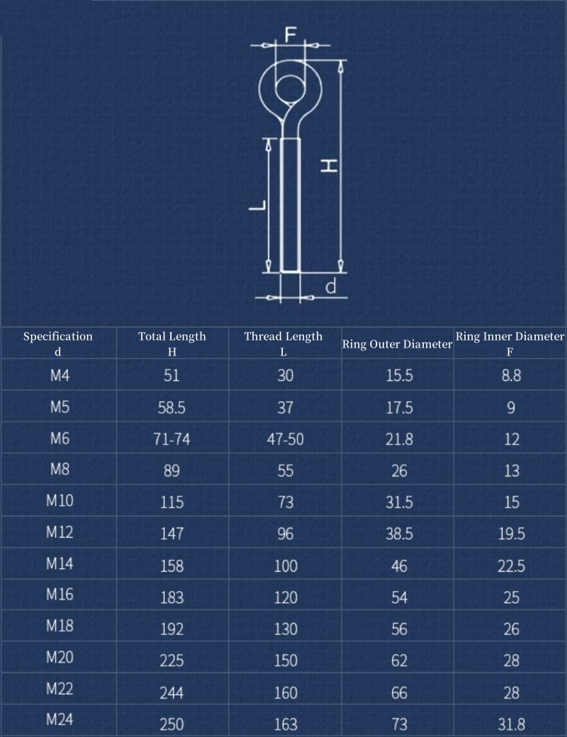 Крюк-шпилька из нержавеющей ст – обзор и цена Hook Eye Fastener