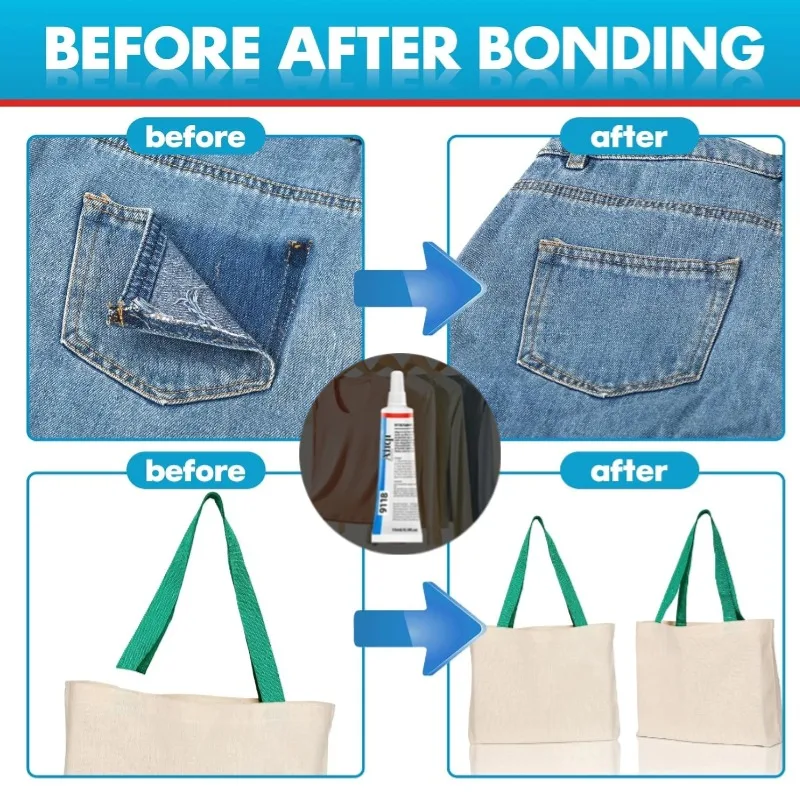 Клей для ткани без пришивания  – обзор и цена Fabric Glue Bond