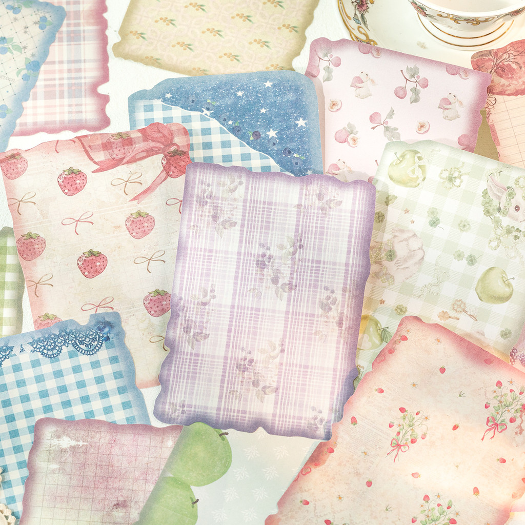 30 листов винтажной бумаги для – обзор и цена Pattern Tissue Paper
