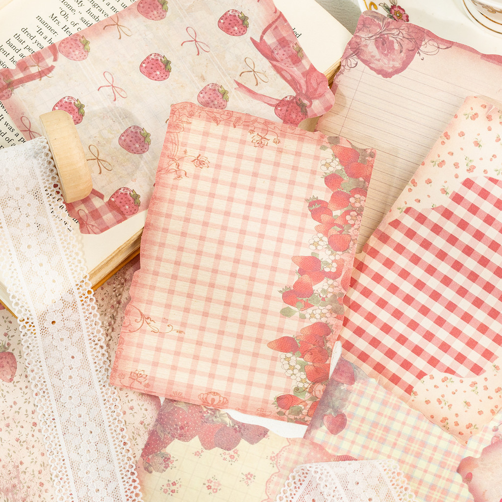 30 листов винтажной бумаги для – обзор и цена Pattern Tissue Paper