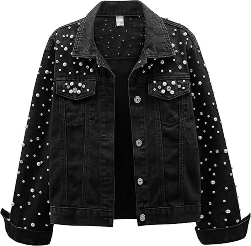 Новые джинсовые куртки с жемчу – обзор и цена Sewing Jackets
