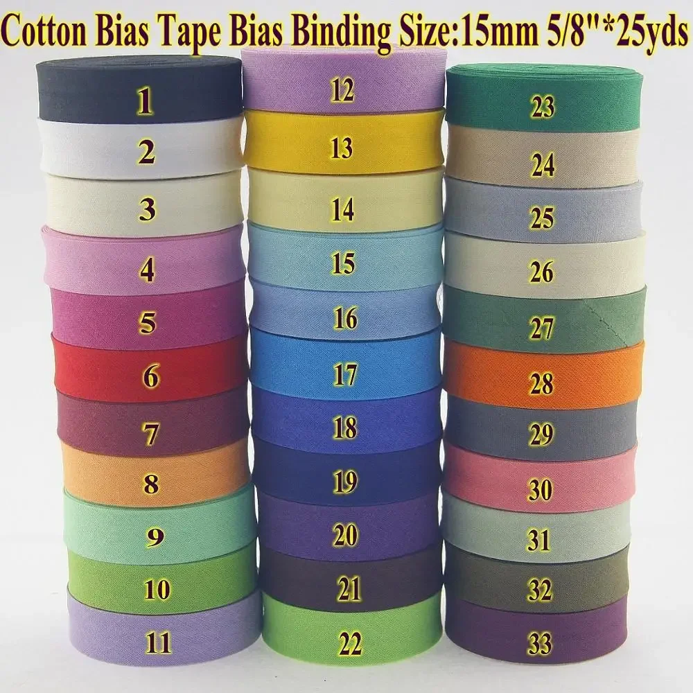 100% хлопчатобумажная лента, р – обзор и цена Binding Tape Bias