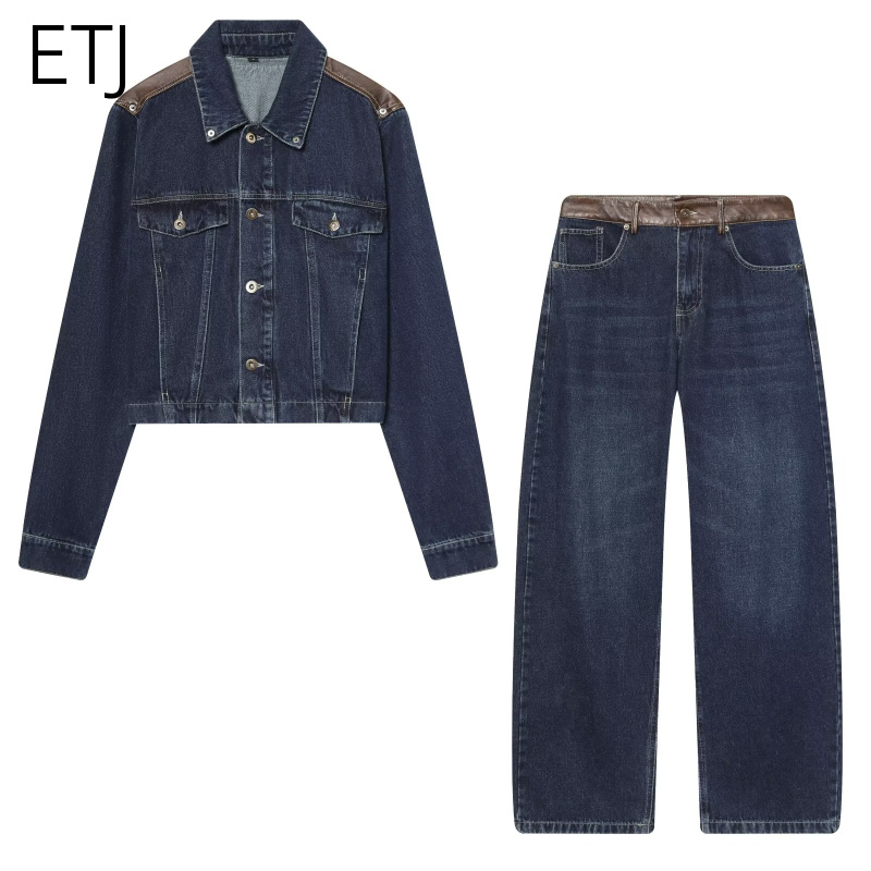 Женский джинсовый комплект ETJ – обзор и цена Sewing Jackets