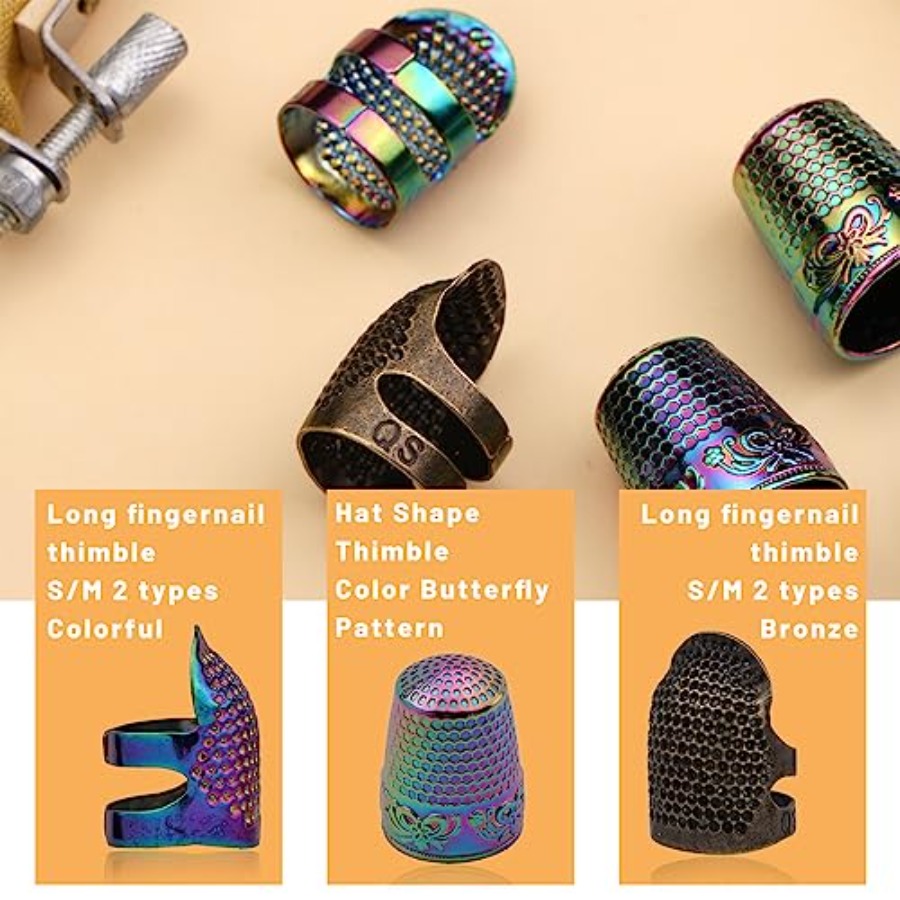 Наперстки для ручного шитья, 6 – обзор и цена Sewing Thimble Metal