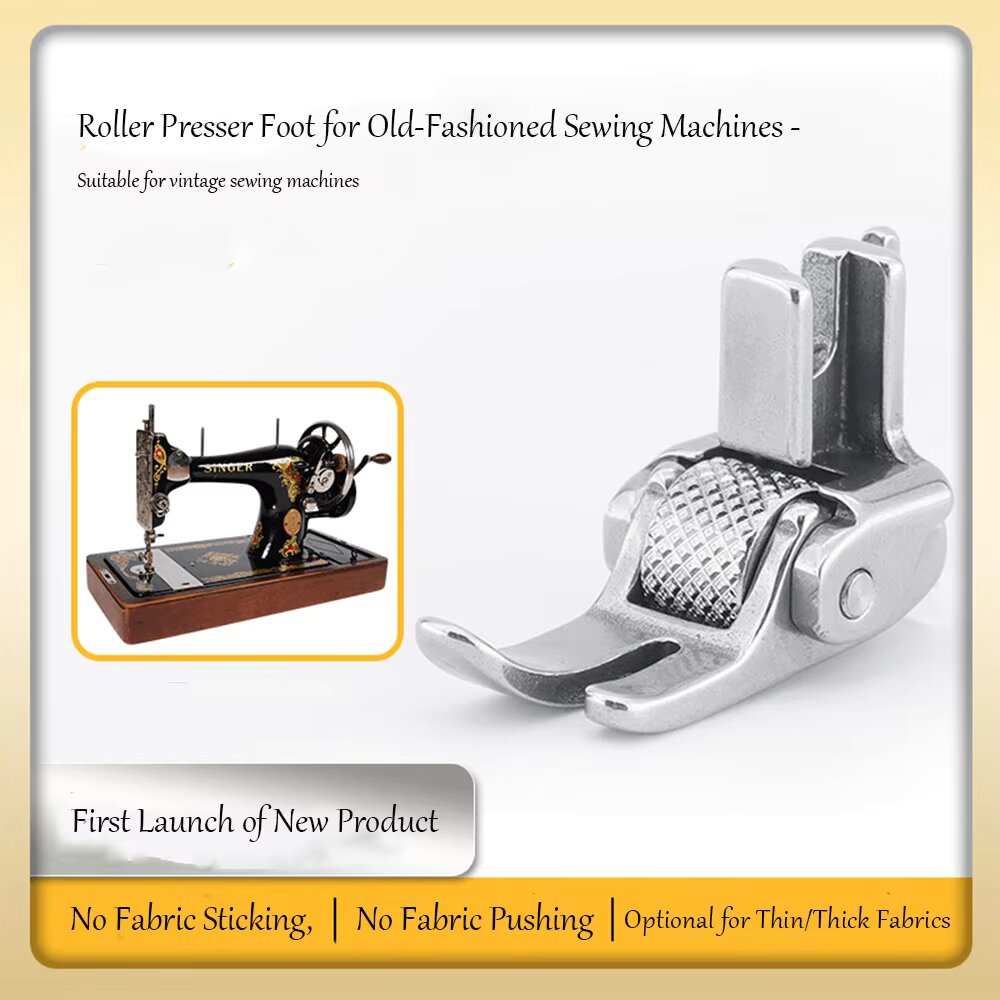 Цельностальная роликовая прижи – обзор и цена Textile Sewing Machines