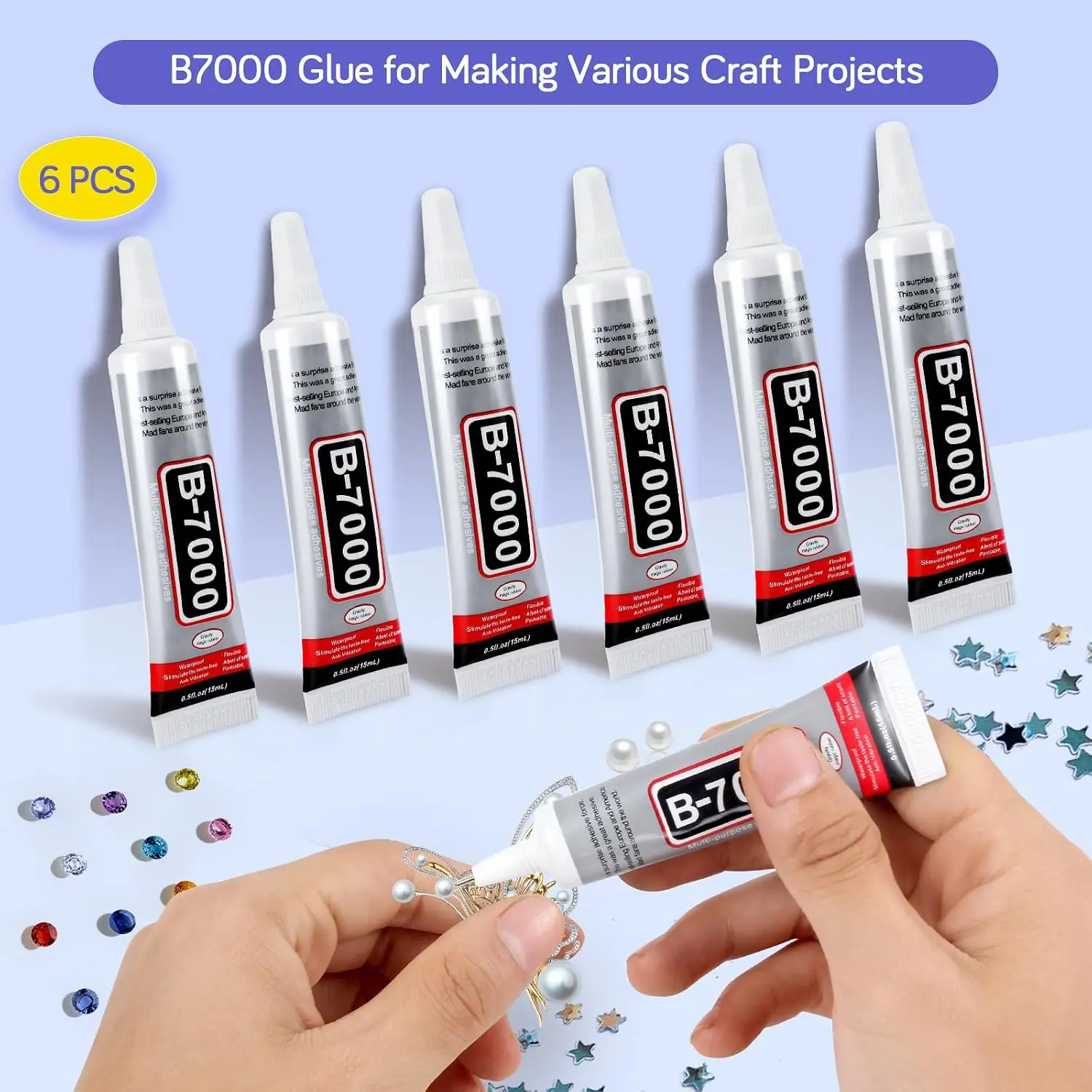 ICUTE-FITTDYHE 6 шт. клея для  – обзор и цена Fabric Glue Bond