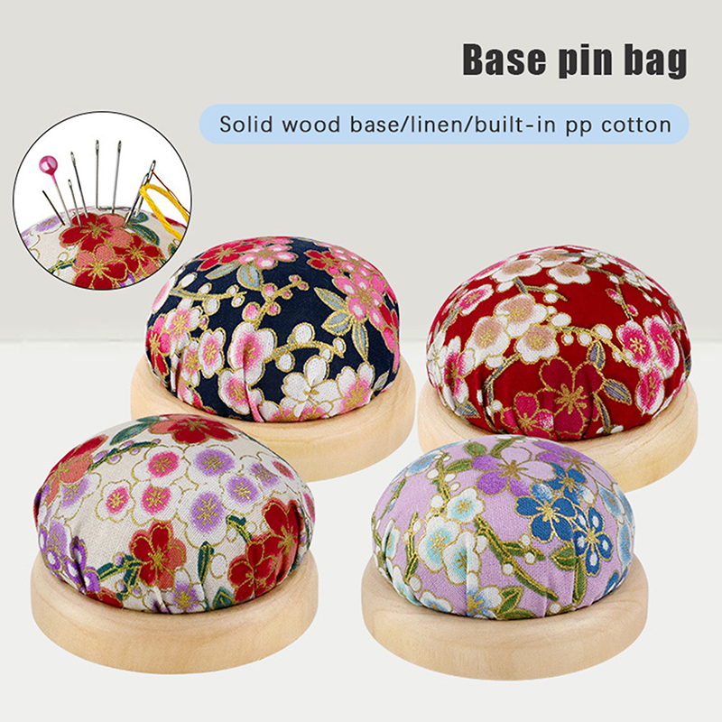 1 шт., деревянное нижнее основ – обзор и цена Sewing Pin Cushion
