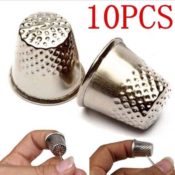 10 шт. металлических алюминиев – обзор и цена Sewing Thimble Metal