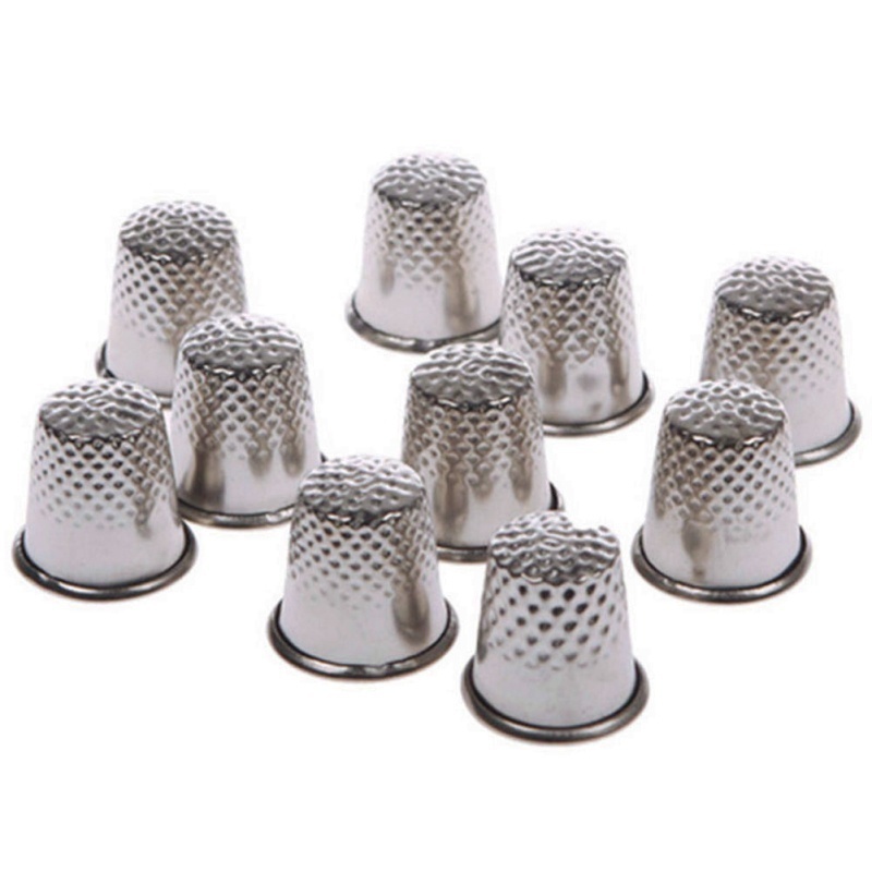 10 шт. металлических алюминиев – обзор и цена Sewing Thimble Metal