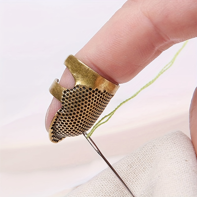 Набор из 4 штук: регулируемые  – обзор и цена Sewing Thimble Metal