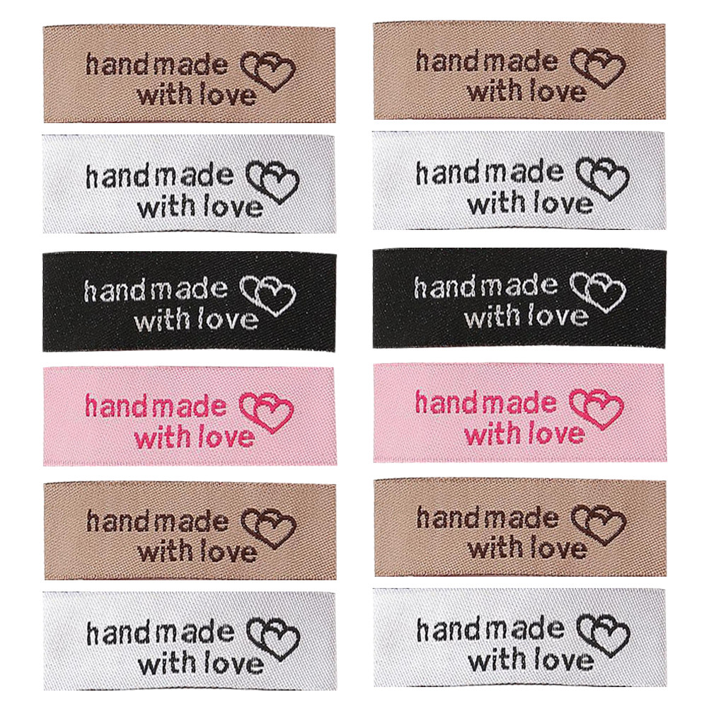 80 шт. гибких полиэстеровых эт – обзор и цена Sewing Labels