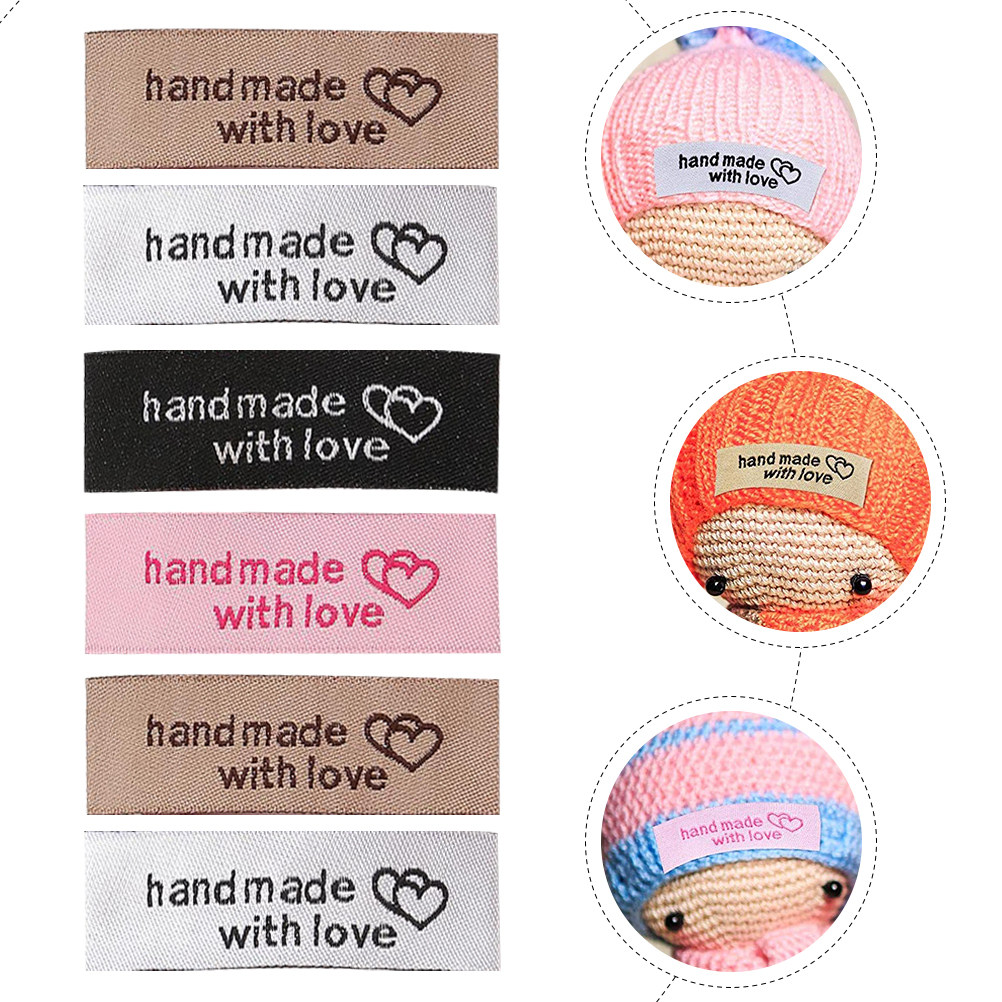 80 шт. гибких полиэстеровых эт – обзор и цена Sewing Labels