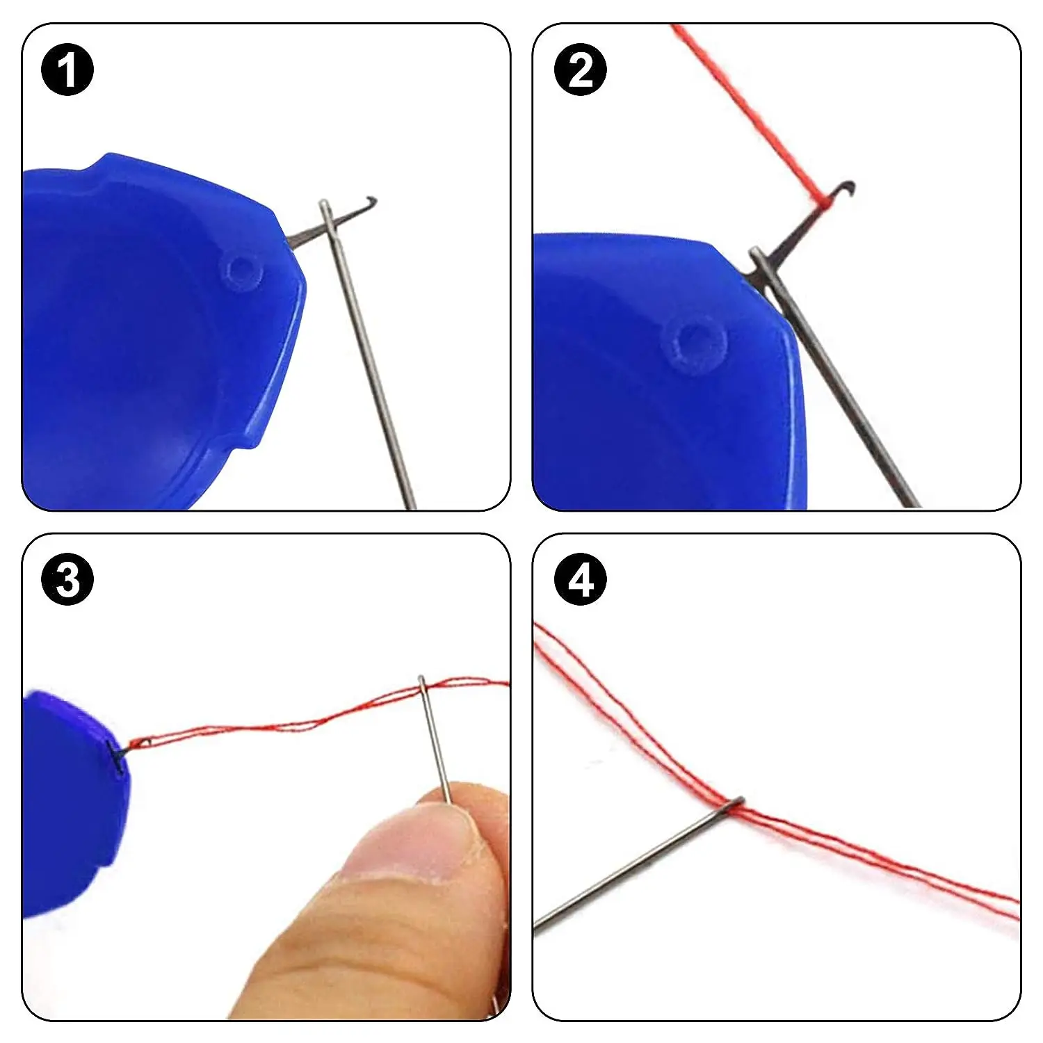 6 шт., нитевдеватель для игл,  – обзор и цена Needle Threader Tool