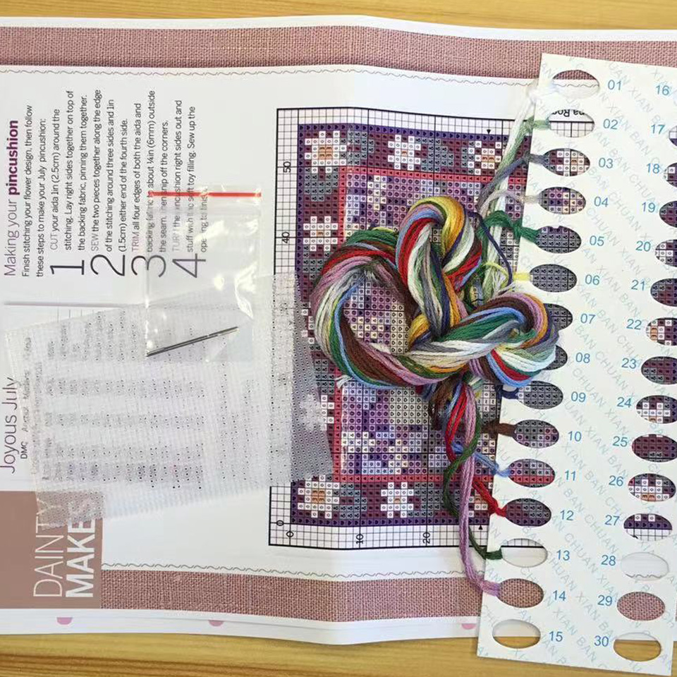 Наборы для вышивки крестиком,  – обзор и цена Sewing Pin Cushion